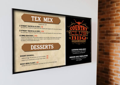 Country Club BBQ Digital Ad