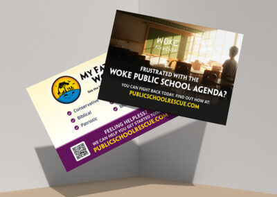 My Father's World Postcard