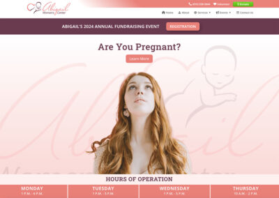 Abigail Women's Center Website