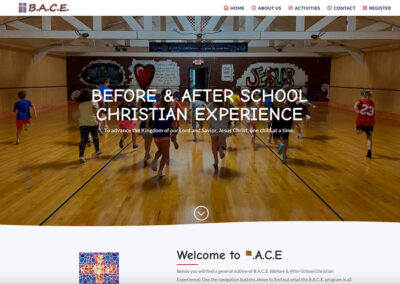 B.A.C.E Camp Website