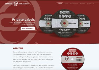 Central Abrasives Website