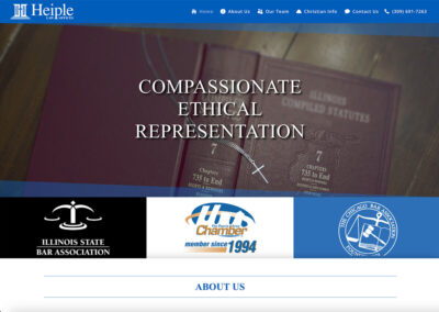 Heiple Law Offices Website