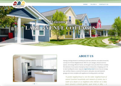 Lake Avenue Cottages Website