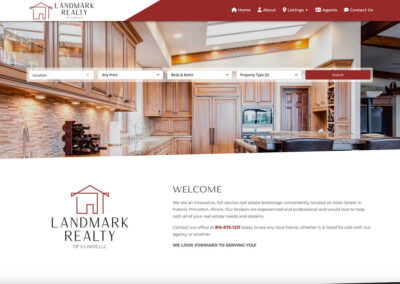 Landmark Realty Website
