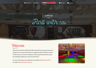 Morton Roller Rink Website