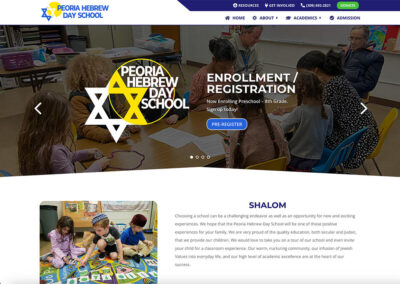 Peoria Hebrew Day School Website